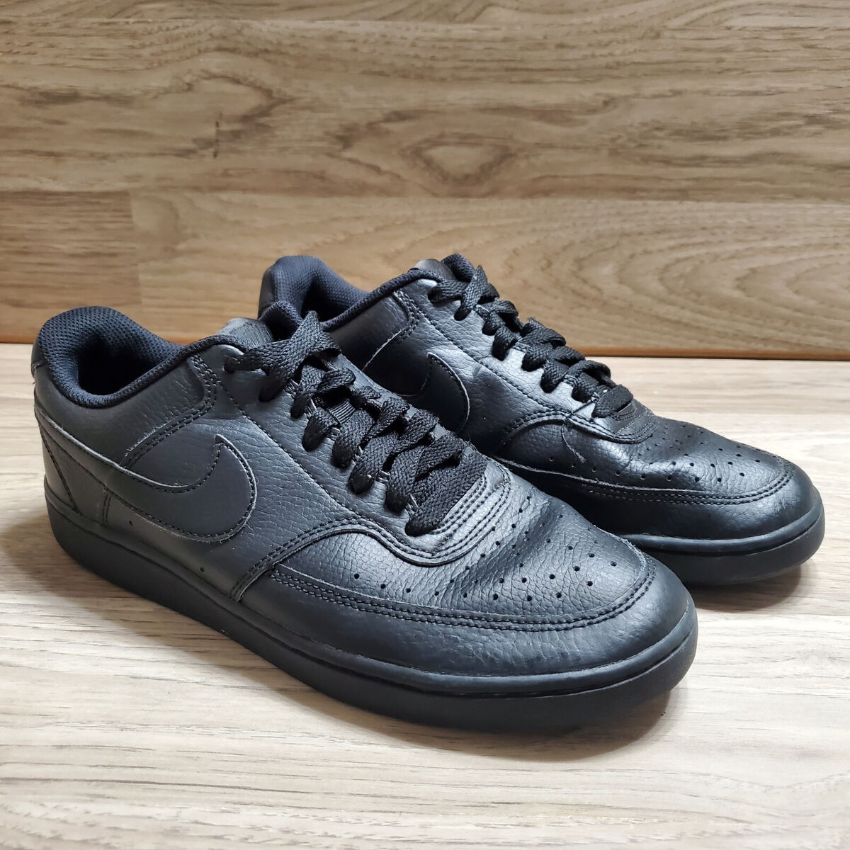Nike Court Vision Low Triple Black Size 8.5 | eBay Nike Court Vision Low Triple Black Size 8.5 | eBay