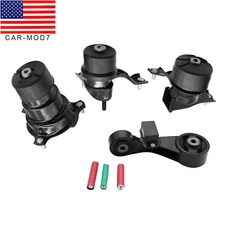 4* Motor Mount Kit for 12-17 Toyota Camry 2.5L Gas Engine Automatic Trans AT