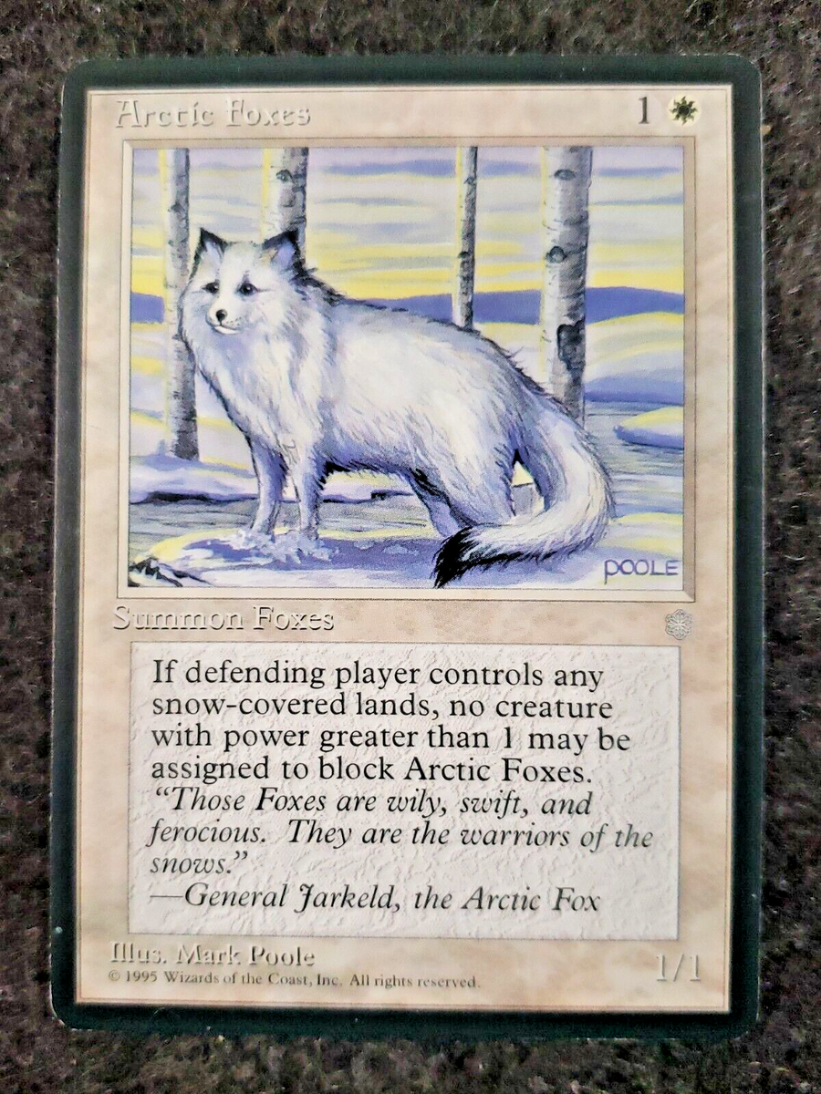 MTG - Arctic Foxes - Ice Age - LP -. . (DS3D1J1) | eBay