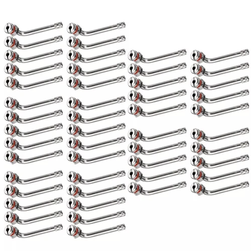 50PCS-400PCS TR545D Truck Tire Valve Stems for New 22.5 & 24.5 Alcoa Aluminum US - Picture 10 of 24