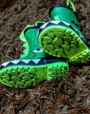 dinosaur winter boots