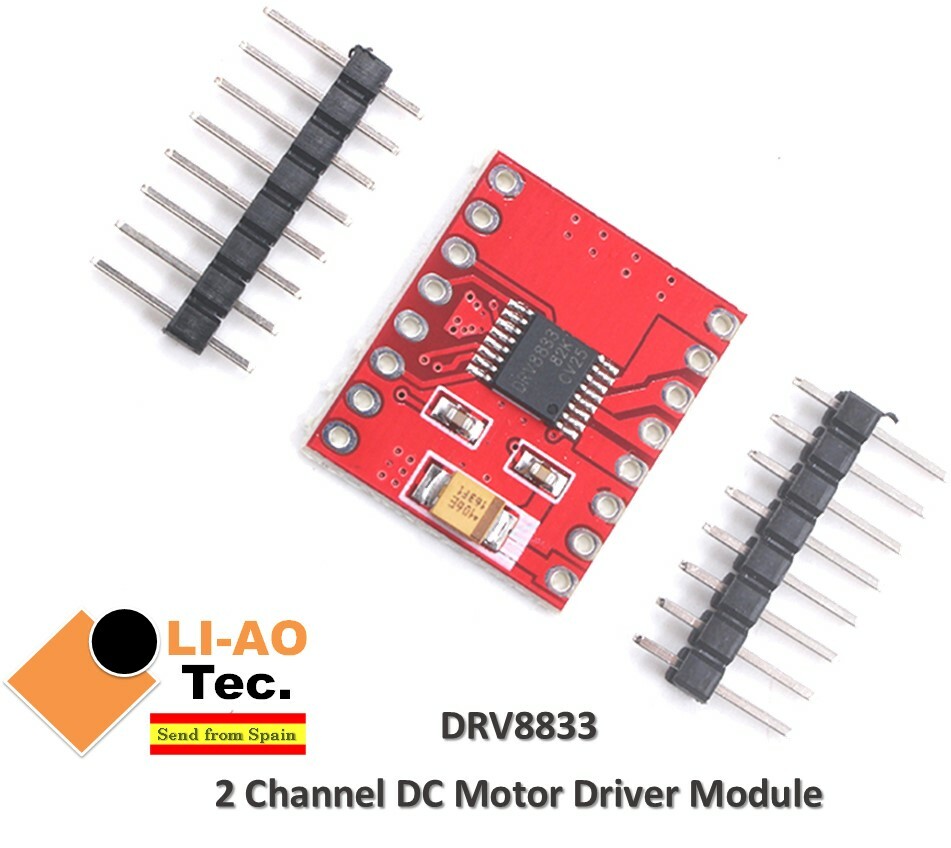 とみ DRV8833 2 Channel Dual H-bridge DC Motor Driver Module | eBay