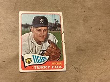 1965 topps High Number #576 Terry Fox Baseball Card - Very Good - Corner & Surfa