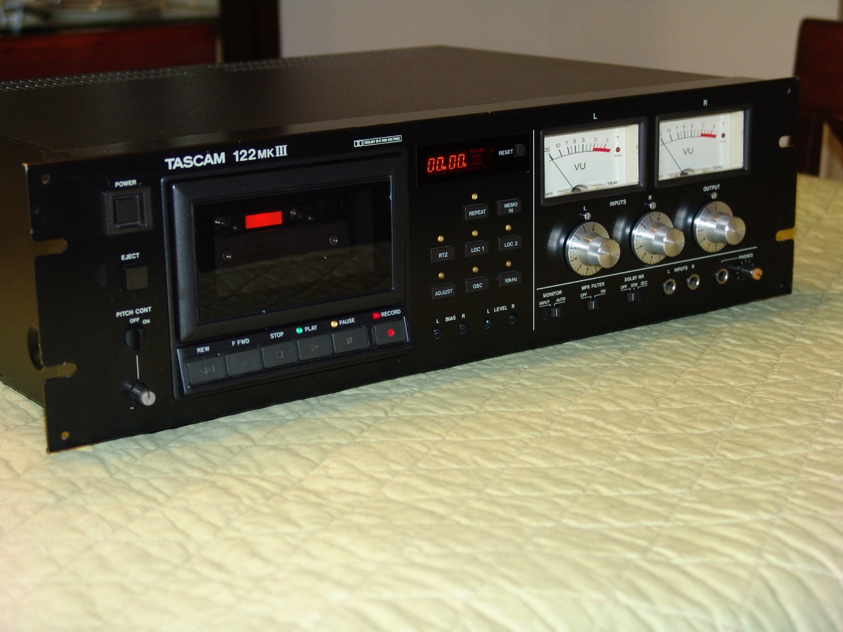 Tascam 122 MKIII MK3 with NEW CAPSTAN MOTOR & others parts