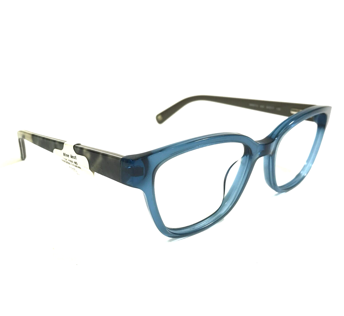 Nine West Eyeglasses Frames NW5113 424 Clear Blue Gray 