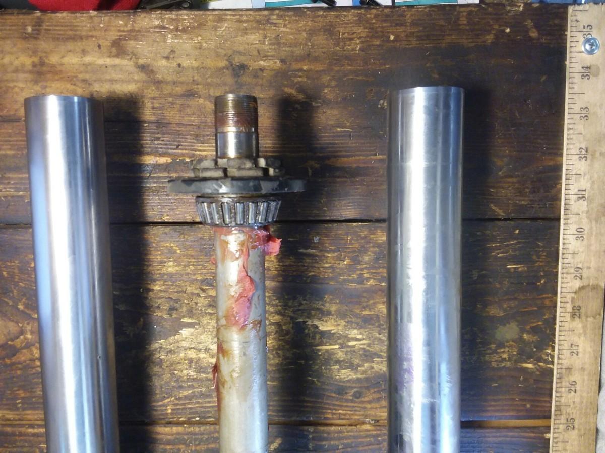 93-94 1993 Kawasaki ZX6R oem FRONT FORKS SUSPENSION Straight | eBay