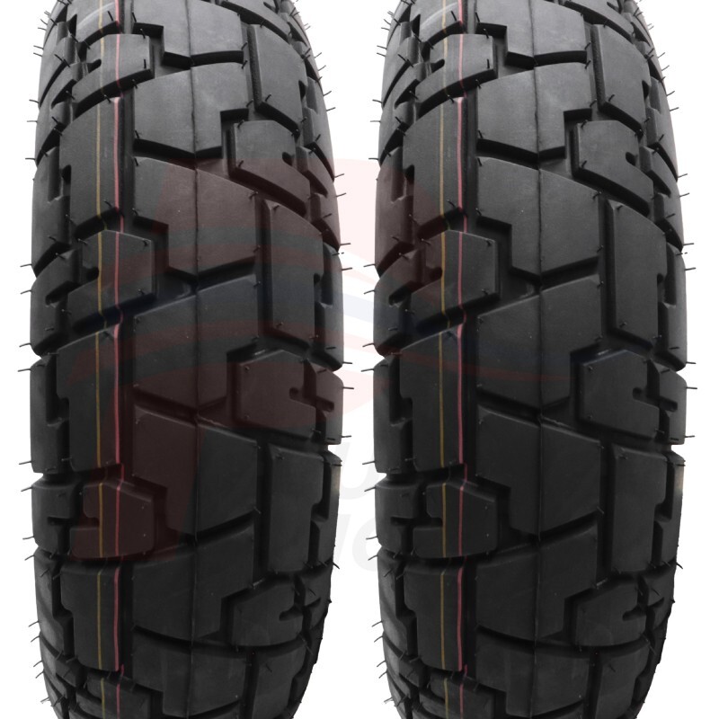 VEE RUBBER Tire Set 120/80-12+130/80-12 T/L VRM133 For GROM125