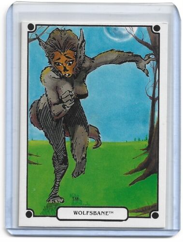1988 Marvel Universe Series IV Heroic Origins Trading Card #85 Wolfsbane - Picture 1 of 2