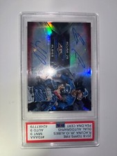 2018 Topps Fire DUAL AUTO ROOKIE Ronald Acuna JR./Ozzie AlviesAutograph  /20 PSA