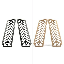 Skeleton 1911 Grips Fit Gov. & Clones Full Size Aluminum