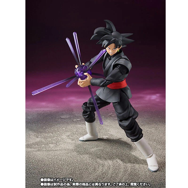 S.H.Figuarts Action Figure 6'' Goku Gokou Black Super Saiyan Rose