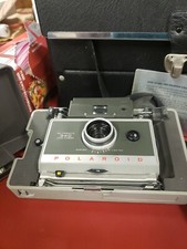 Vintage Polaroid 340 Land Camera w/Manual, Cold Plate, Flash, Bulbs.