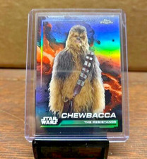 2024 Topps Chrome Star Wars Chewbacca 107 Refracted
