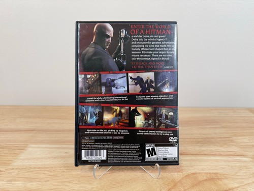 Hitman: Contracts Sony PlayStation 2 PS2, 2004 - Estuche Blockbuster probado - Imagen 4 de 7