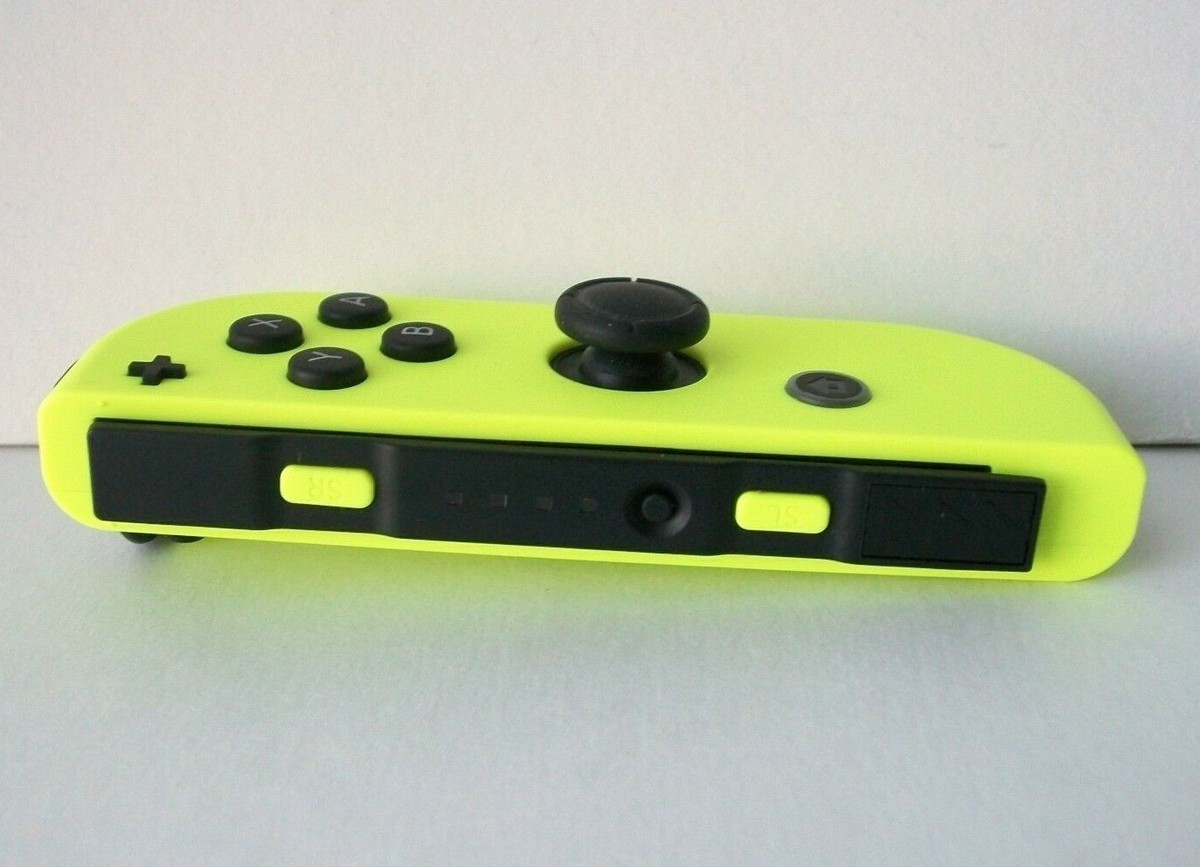 Nintendo Switch Joy-Con Nintendo Switch Neon Yellow Right R Joy-Con Controller Genuine OEM