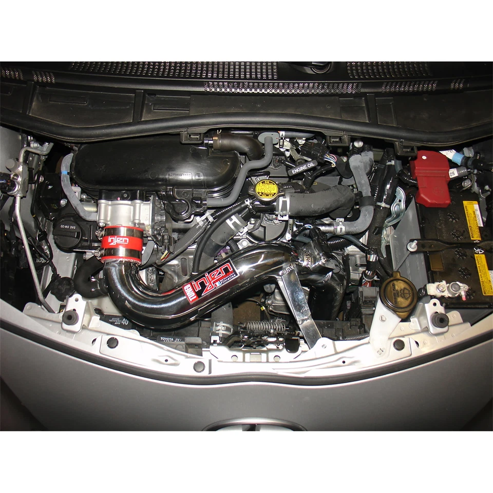 Injen SP2120BLK Black Aluminum Cold Air Intake System for 2012-15 Scion iQ 1.3L - Image 3 of 4