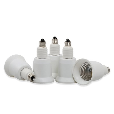 E11 to E26 E27 Socket Adapter Converter,Mini Candelabra E11 Base Convert to M...