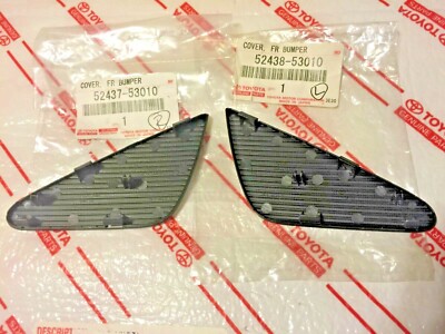 *NEW PAIR LEXUS IS250 IS350 FOG LIGHT COVER CAP OEM 06-08 BUMPER LEFT ...