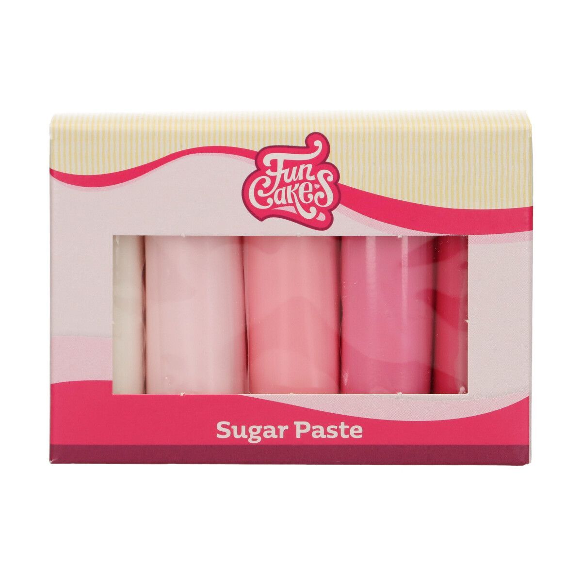 FunCakes Fondant Multipack Pink Colour Palette 5 x 100 g