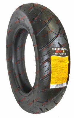 Shinko 140/70B18 Rear Tire 777 Motorcycle 140 70 18 SR777 Heavy Duty 87-4610