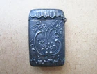 Antique Very Pretty Box Matchstick Pyrogenic Sterling Silver Style Louis XV