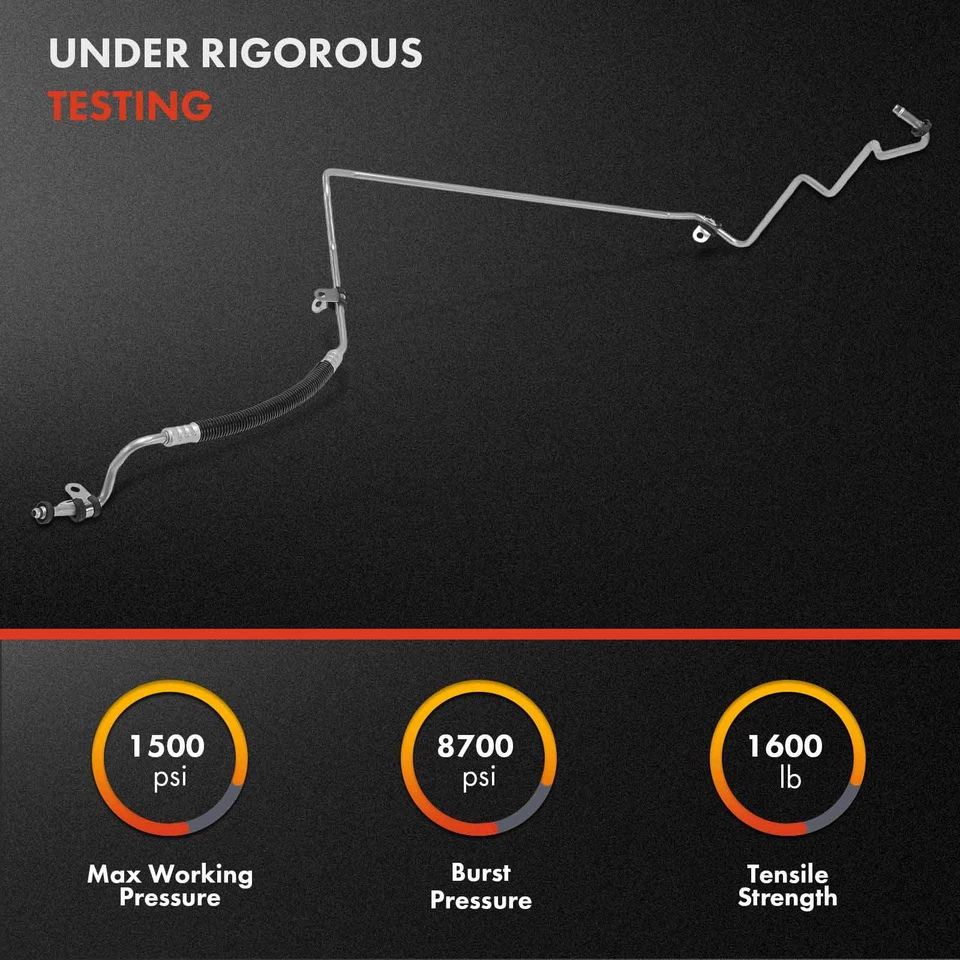Linha de resfriador de óleo de transmissão superior para Cadillac DeVille 2002-2005 Seville Olds - Imagem 3 de 4