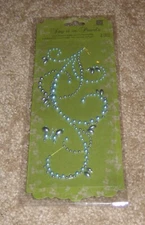 Prima Marketing ~ Say it in Pearls.....Swirls Blue