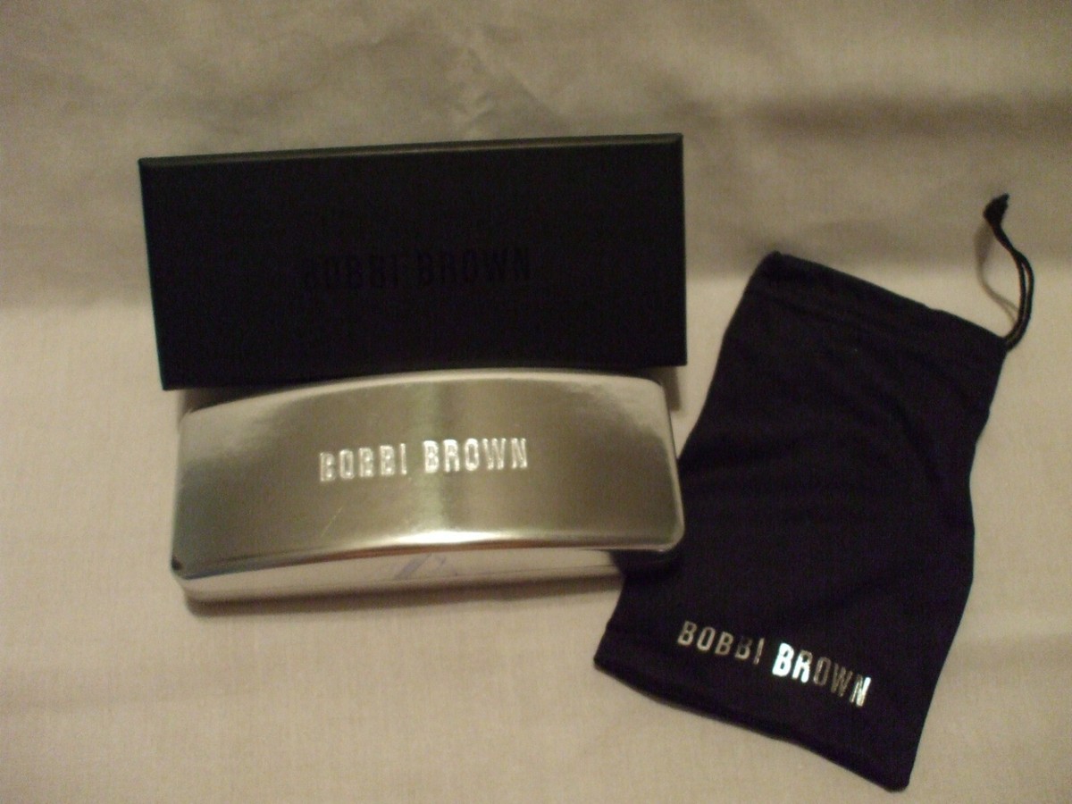Bobbi Brown Sunglasses Glasses Case Silver Hardcase  display picture 2
