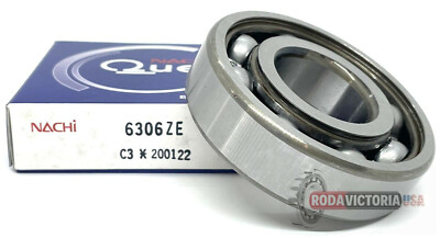 6306 ZE C3 Nachi Bearing One side open 30x72x19mm MADE IN JAPAN | eBay