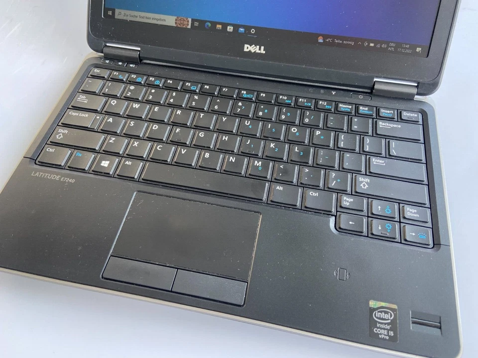 Dell LATITUDE E7240 Core i5 4310M 8GB RAM 240GB SSD Windows 10 WebCam Akku neu - Bild 2 von 4