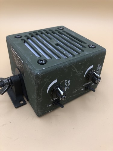 HARRIS RF-5980-SA001 MILITARY RADIO AMPLIFIER SPEAKER 10181-5180-01 10356645 - Picture 4 of 9