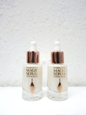 Lot of 2 Charlotte Tilbury Charlotte's Magic Serum Crystal Elixir .27oz/8mL Each
