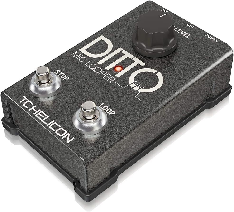 TC HELICON vocal/microphone looper DITTO MIC LOOPER New | eBay