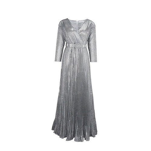 Women Glitter Long Maxi Dress African Dashiki Dubai Abaya Christmas Party Gown - Picture 27 of 30