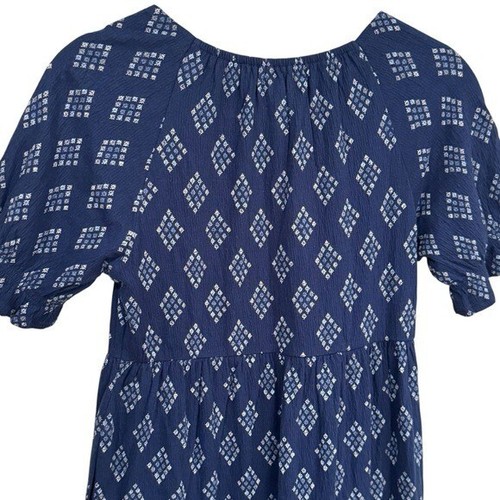 NEW Land's End x Blake Shelton Prairie Cottage Core Navy Dress Girl's L(10-12) - Picture 6 of 10