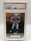 2002 Leaf Certified Tom Brady #6 GOLD TEAM PSA 9
