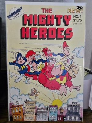 The Mighty Heroes #1       1987 Spotlight Comics