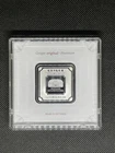 Geiger Edelmetalle Silver Bar 1oz Square in Plastic Assay Capsule