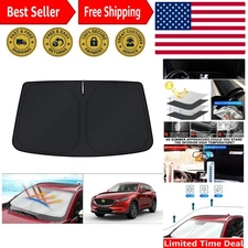 Protective Windshield Sun Shade for Mazda CX-5 2017-2025 - Keeps Interior Cool