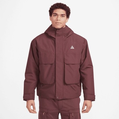 Nike ACG Primaloft  Skull Peak  Storm-Fit Jacket Burgundy Men s Sz XL FV8681-652