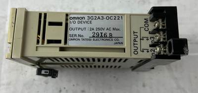 Omron 3G2A3-OC221 SYSMAC I/O Device Output Module 2A 250VAC Gebraucht Ersatzteil