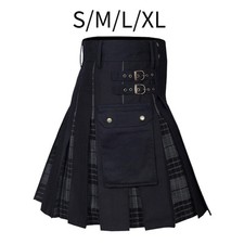 Scottish Utility Kilts Leinen Herren