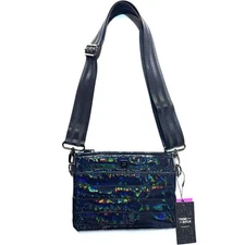THINK ROYLN Bum Bag 2.0 Shoulder Crossbody Holographic Mirror Black (MSRP $108)