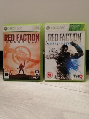 Microsoft Xbox 360 Bundle: Red Faction Guerrilla / Armageddon Komplett PAL UK