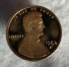 1982-S Proof Lincoln Wheat Cent Penny