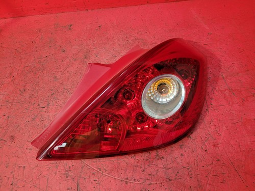 VAUXHALL CORSA TAIL LIGHT DRIVER SIDE OFFSIDE RH 2009 3 DOOR HATCHBACK