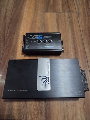 Soundstream PN4520D 4 Channel Car Amplifier & Audio Control LC2i Line Output