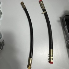2 New Hydraulic Hoses 19” Dayco Eastman 3500 PSI / 20” Parker No-Skive 5000 PSI