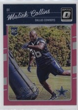 2016 Donruss Optic Rookies Pink Maliek Collins #132 13ey