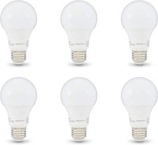 Amazon Basics Non-Dimmable LED Light Bulbs, Great Brightness, 40W Equivalent, 6W